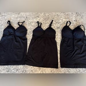 3 Nursing tank tops